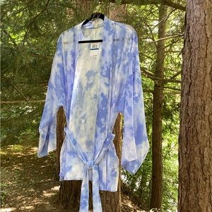 Michael Kors Tie Dye Kimono Top